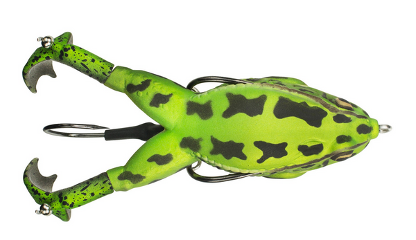 Lunkerhunt Lunker Frog Fishing Lure  Realistic Topwater Frog Lure for  Fishing Bass, Trout and Pike
