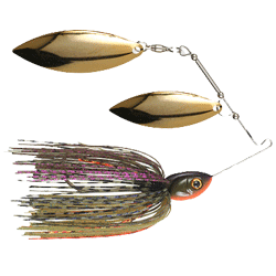 Pepper Customs Double Willow Leaf Spinnerbait