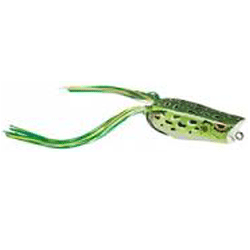 Spro SBEPP60NGRN Natural Green Bronzeye Popper Soft Plastic Fishing Frog  Lure 