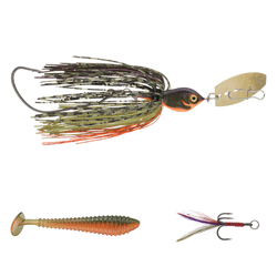 chatter bug fishing lure Pepper Customs Commando Chatterbait – Bama Frogs
