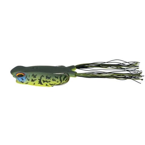 KK Vintage Frog Lure Topwater Fishing Lures Crankbait Hooks Bass Baits  Tackle Green : : Sports, Fitness & Outdoors