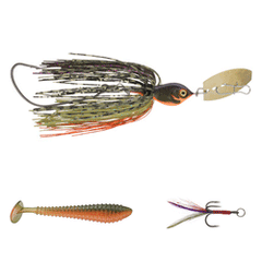 Pepper Custom Baits 96OW-BS Barbrian Commando Spinner Bait 1/2 oz